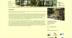 Desktop Screenshot of campingdeboisredon.com